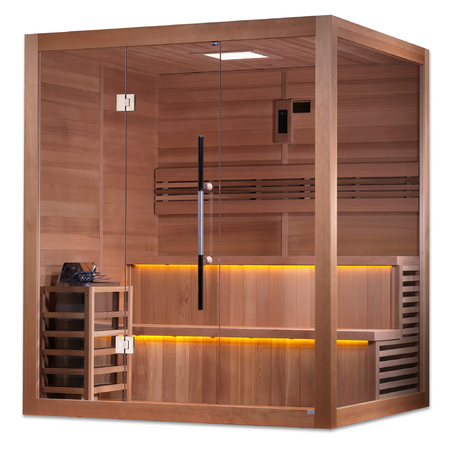 Aura Kuusamo traditional sauna view