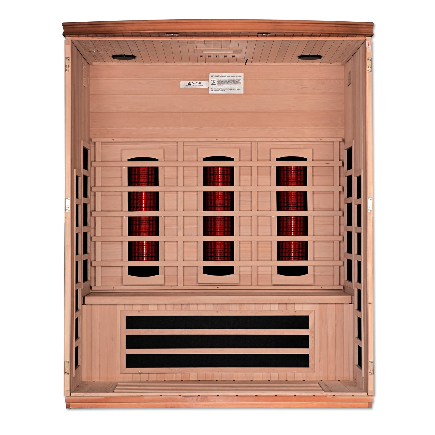 Aura Lugano sauna detail view