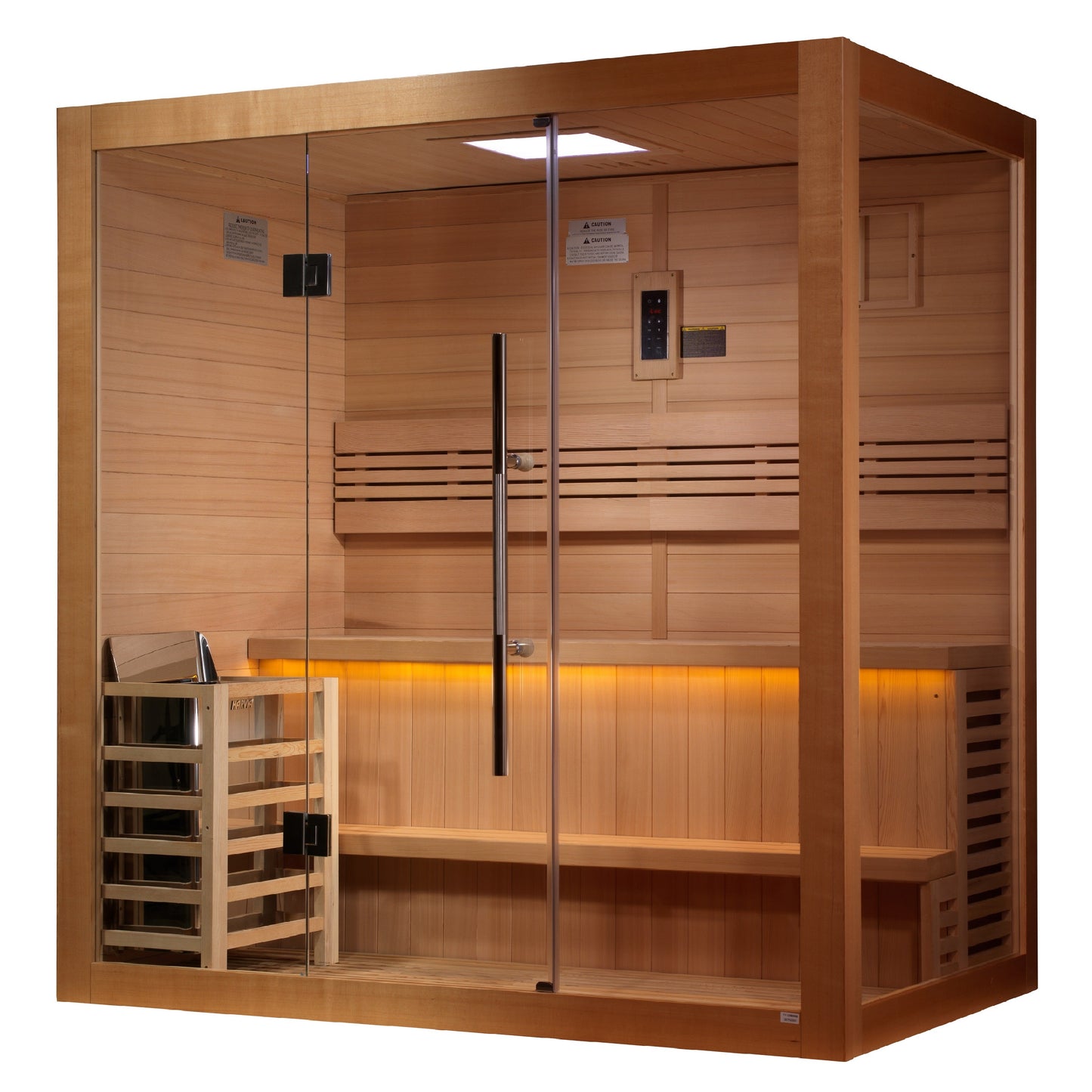 Aura Forssa traditional sauna interior