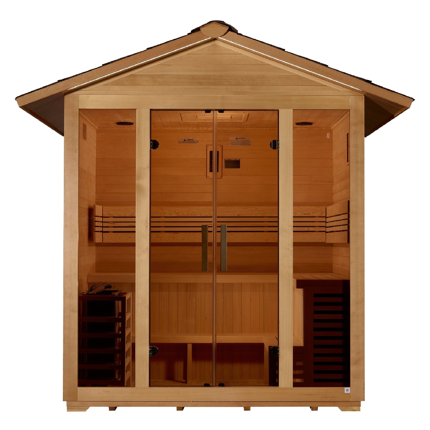 Aura Vorarlberg outdoor sauna view