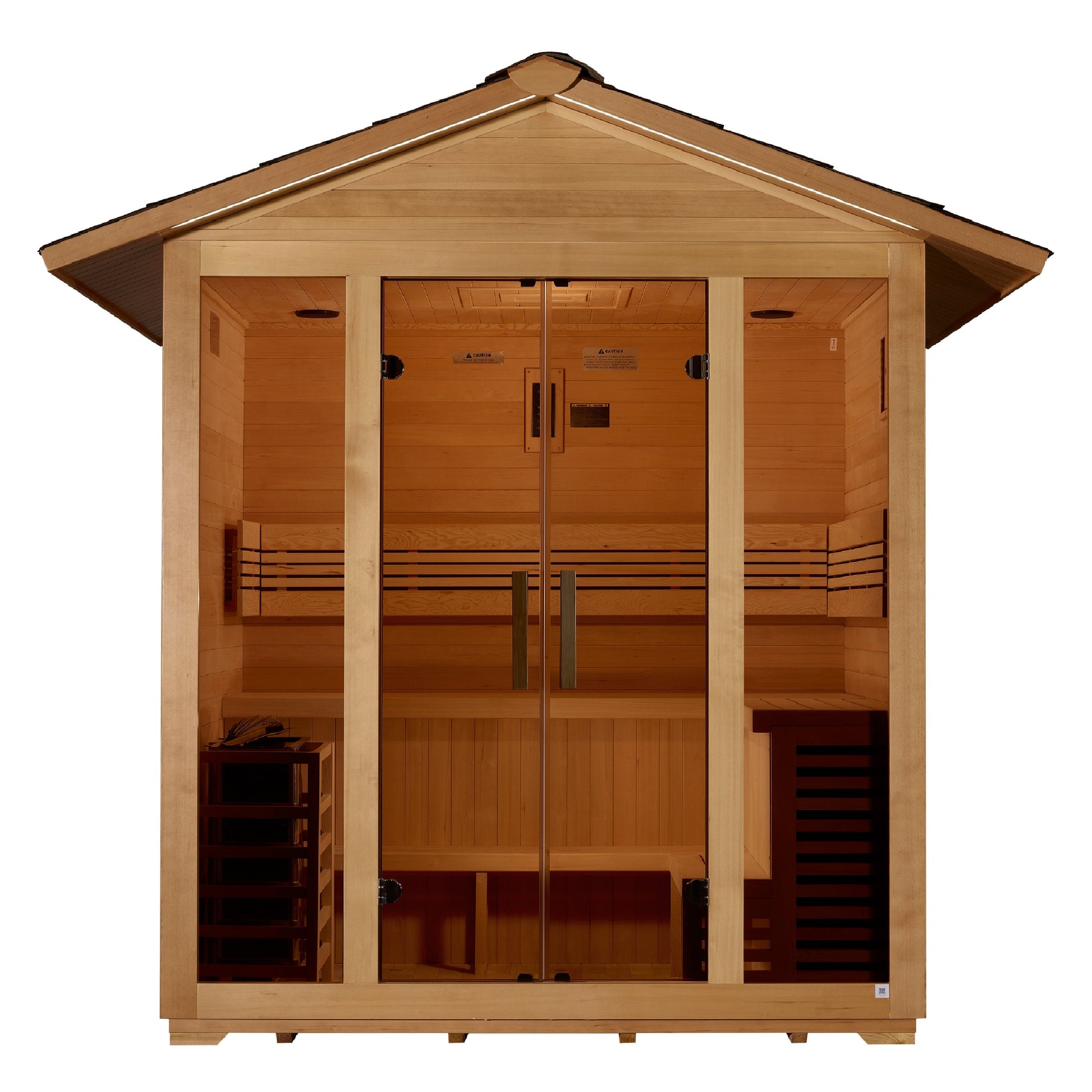 Aura Vorarlberg outdoor sauna view