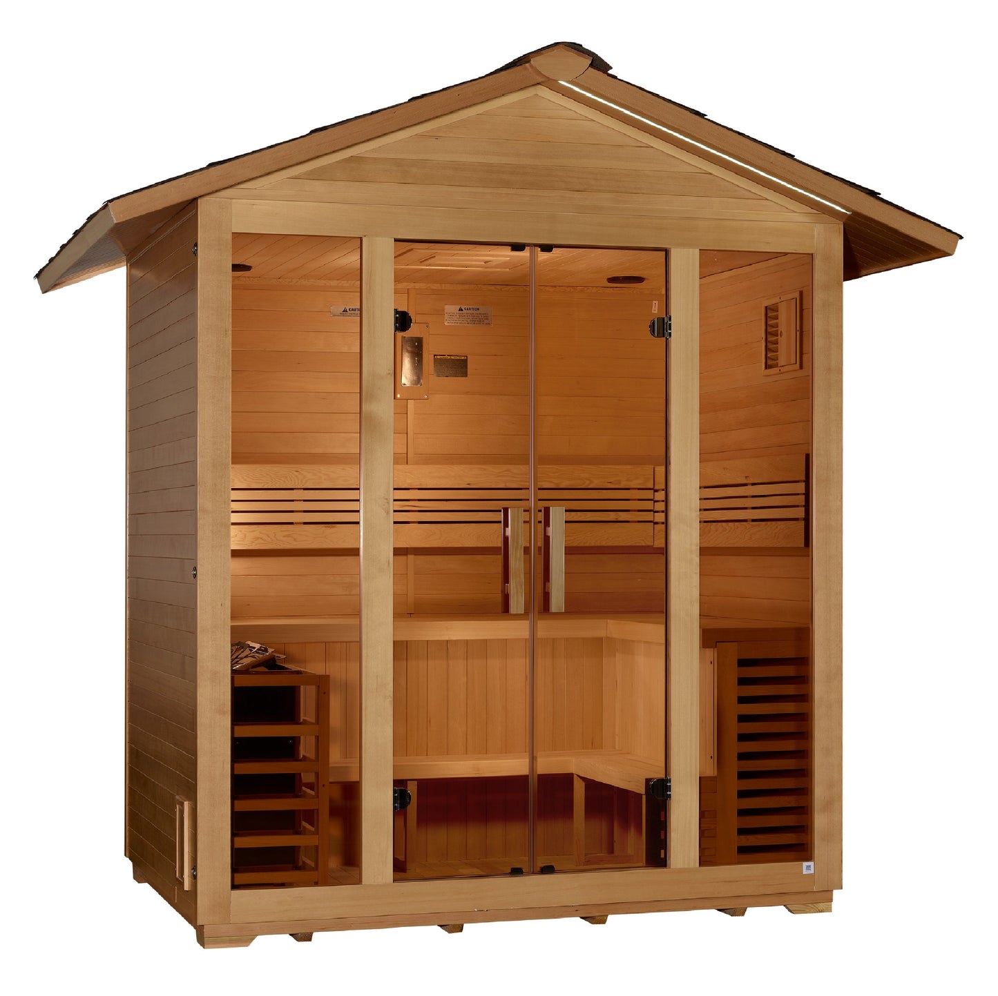 Aura Vorarlberg 5-person traditional outdoor sauna