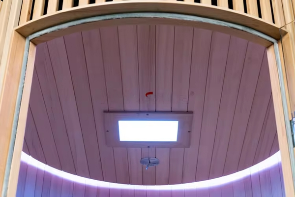The Solitude 1-Person Low EMF Indoor Infrared Sauna | Aura Saunas - aurasaunas.com