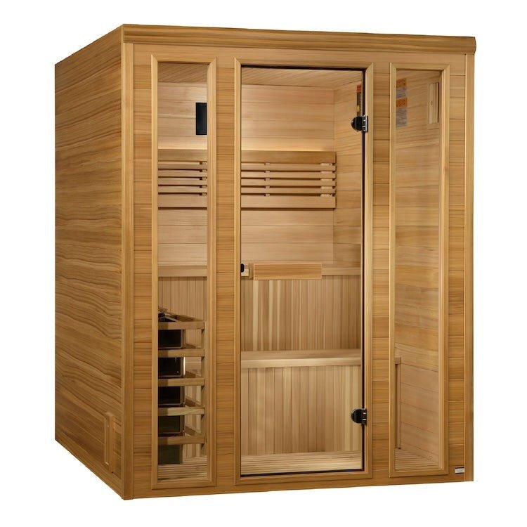 Aura Engelberg 6-Person Traditional Steam Sauna — exterior view