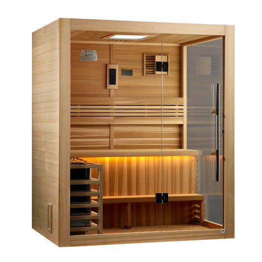Aura Hanko traditional indoor sauna